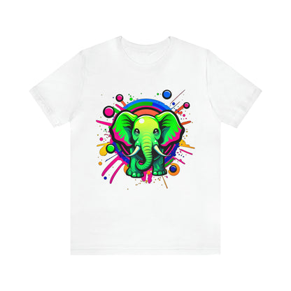 psychedelicBRANDz's Elephantasia Dream featuring an elephant on a white shirt
