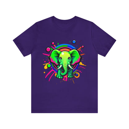 psychedelicBRANDz's Elephantasia Dream featuring an elephant on a purple shirt