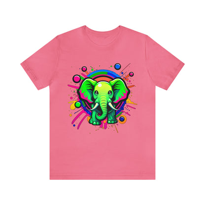 psychedelicBRANDz's Elephantasia Dream featuring an elephant on a pink shirt